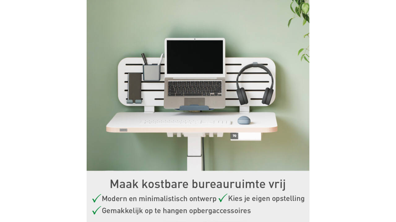 Ergo Mobiele thuiswerkplek set Leitz pakket 1