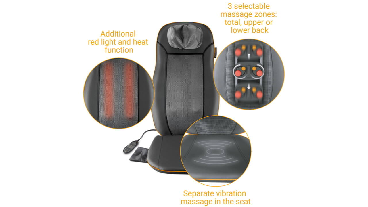 Shiatsu massagekussen Medisana MCN
