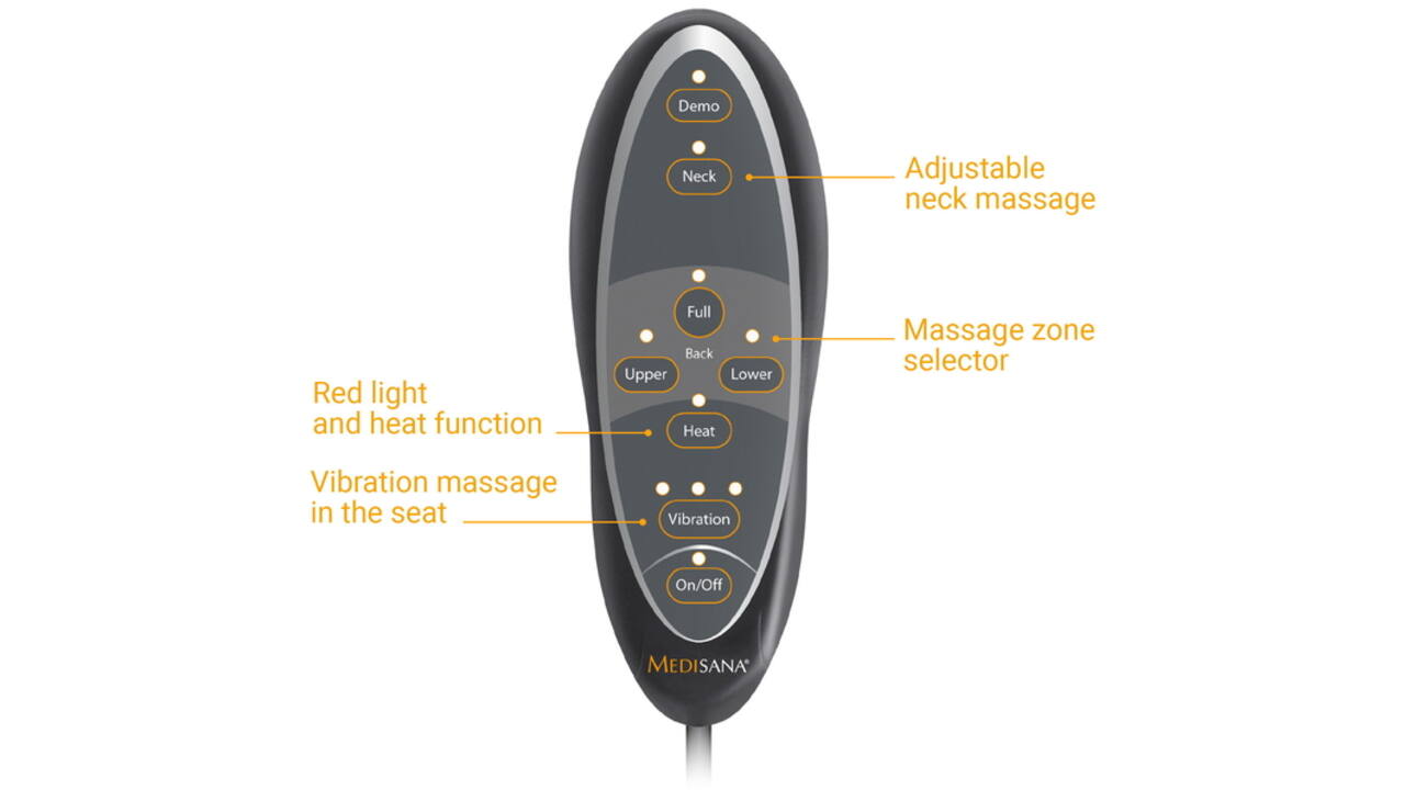 Shiatsu massagekussen Medisana MCN