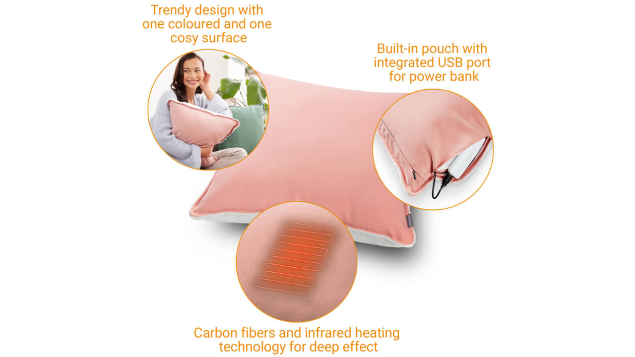 Warmtekussen Medisana HC 100 roze