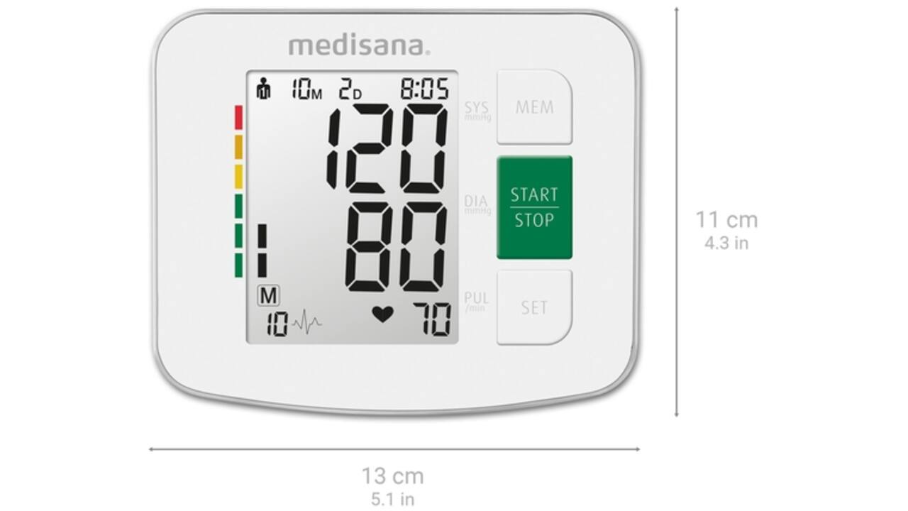 Bovenarmbloeddrukmeter Medisana BU 512