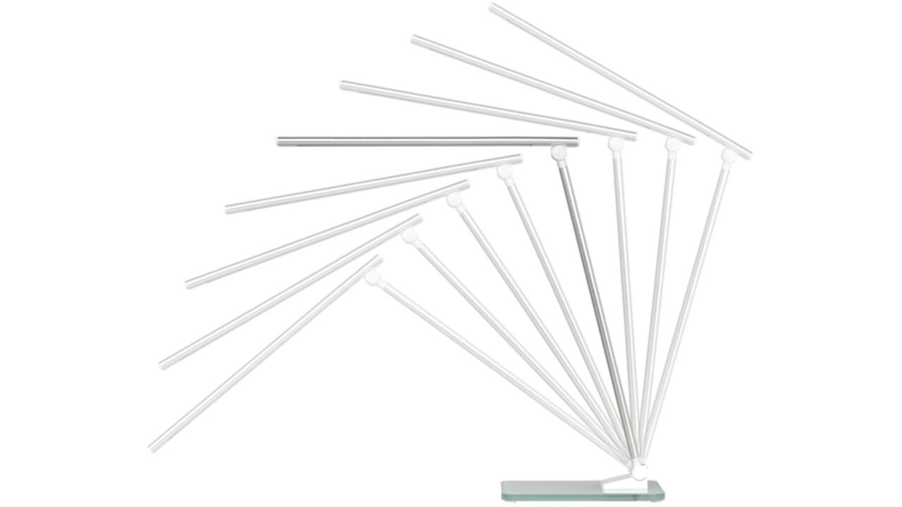 Bureaulamp Unilux Popy led wit