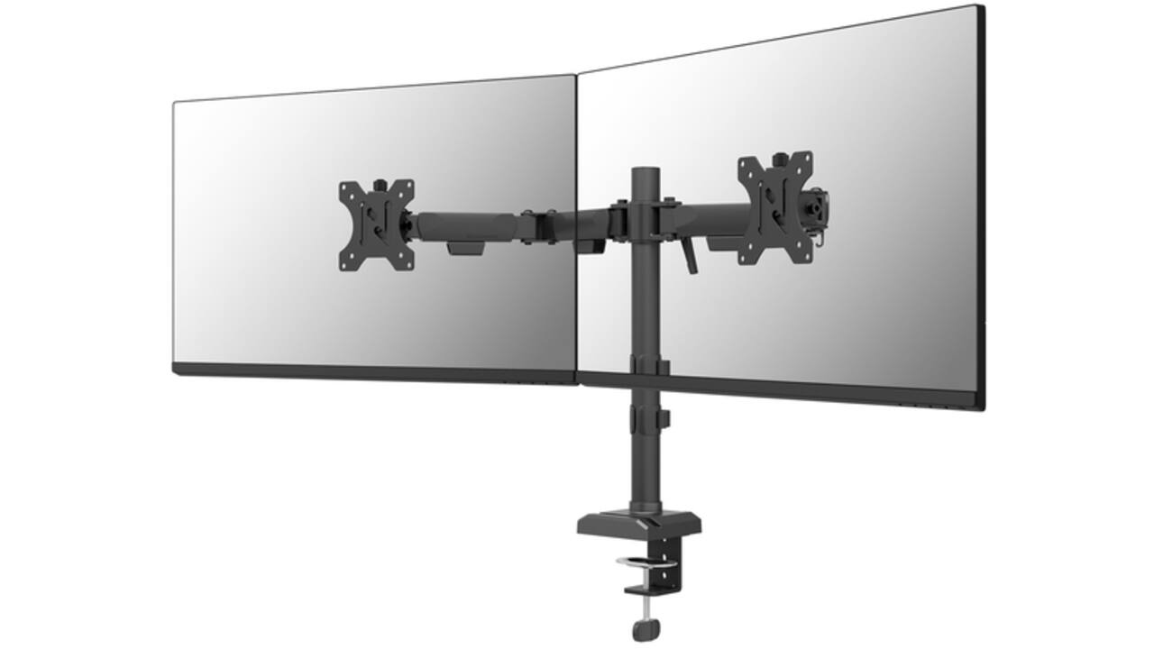 Monitorarm Neomounts NERO 2 schermen DS60 32 inch zw