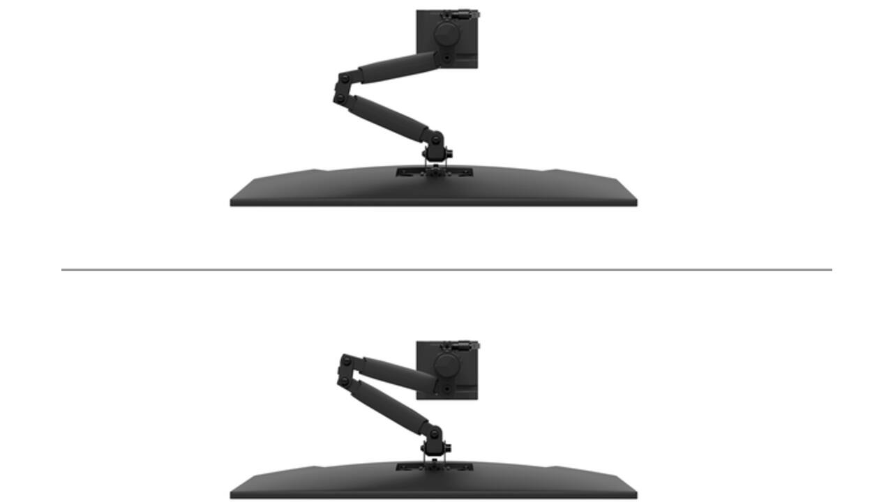 Monitorarm Neomounts NERO 1 scherm DS60 32 inch zwart
