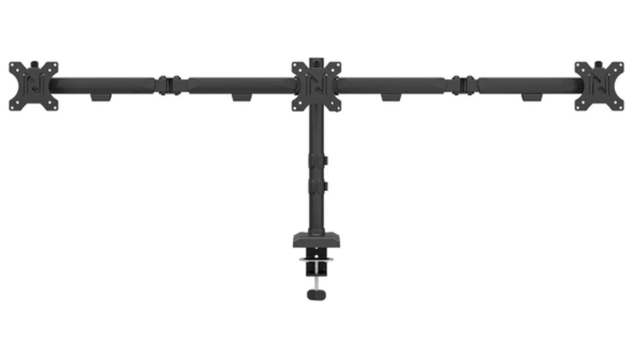 Monitorarm Neomounts NERO 3 schermen DS60 27 inch zwart