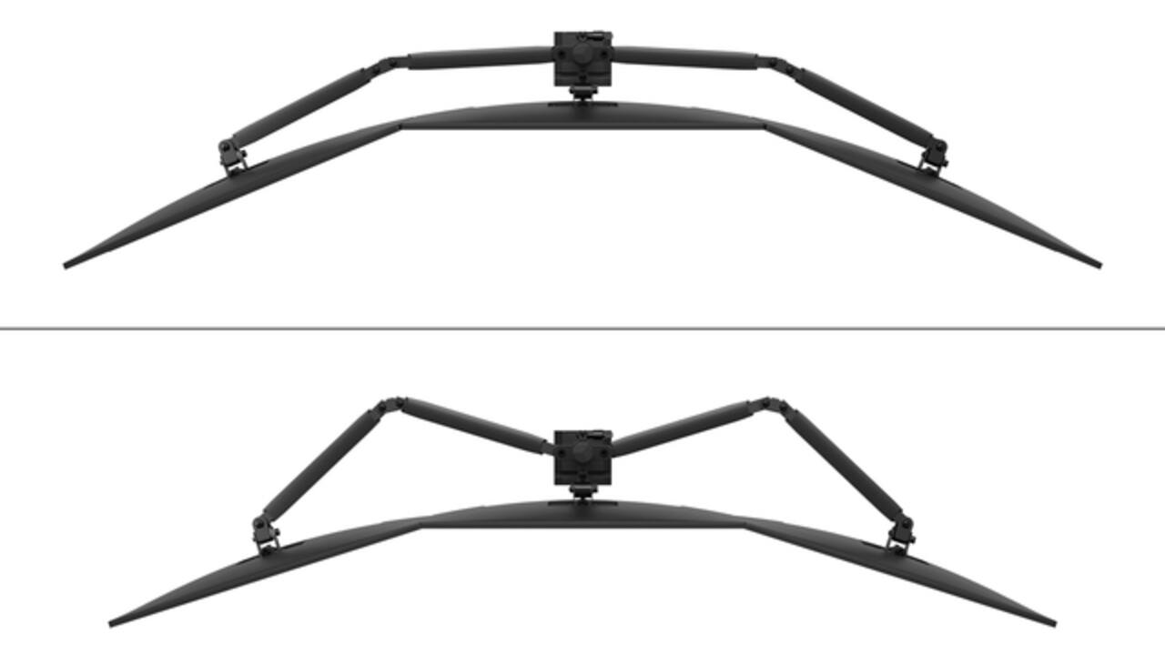 Monitorarm Neomounts NERO 3 schermen DS60 27 inch zwart