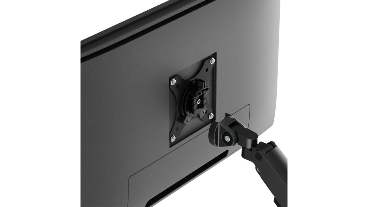 Monitorarm Neomounts NEXT Slim 2 schermen 32 inch zwart