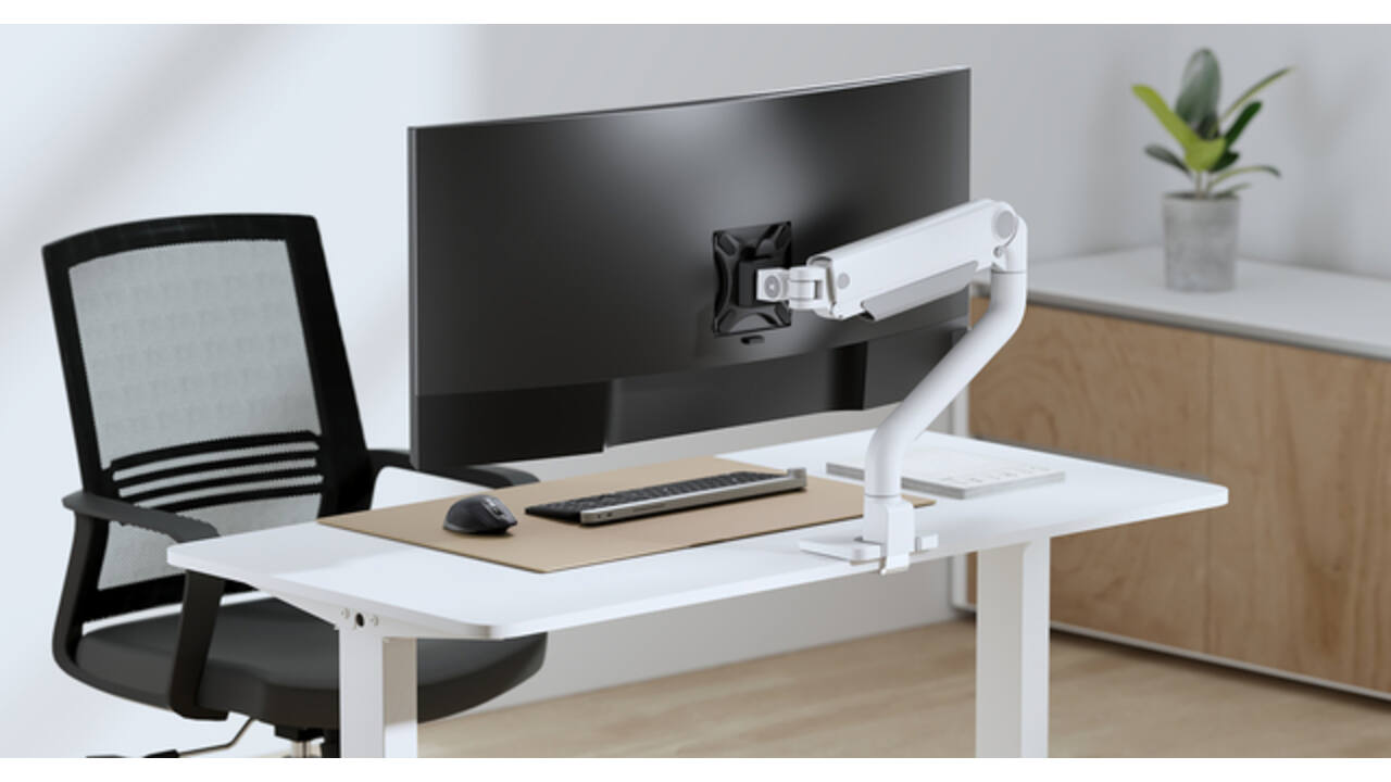 Monitorarm Neomounts NEXT One 1 scherm 49 inch wit