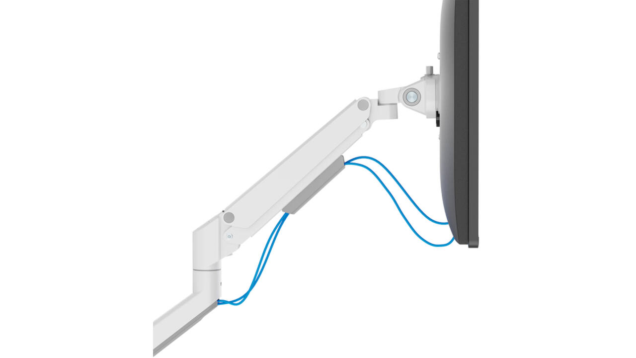 Monitorarm Neomounts NEXT Slim 2 schermen 32 inch wit
