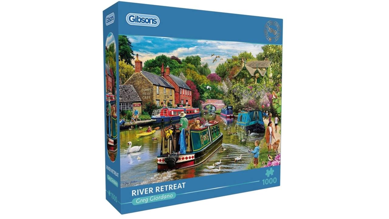 Puzzel Gibsons River Retreat 1000 stukjes