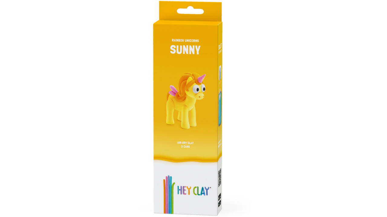 Klei Hey Clay Sunny 3 potjes