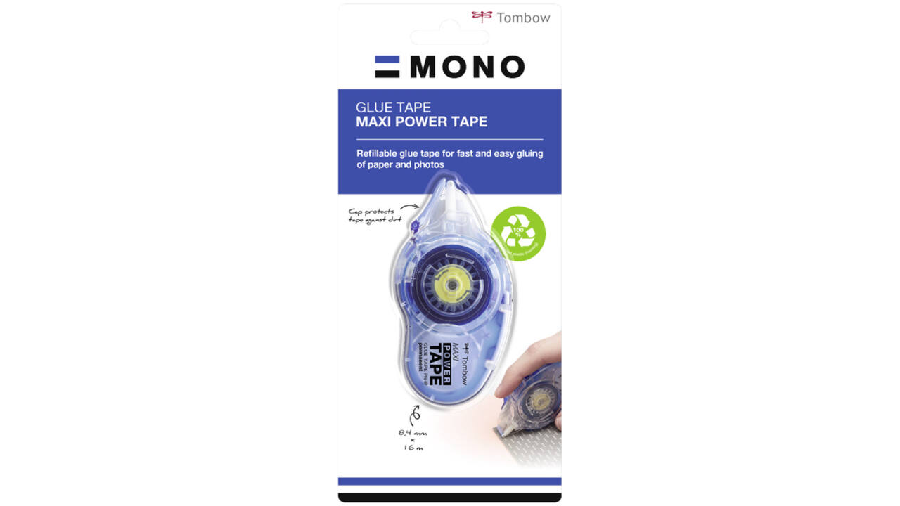 Lijmroller Tombow MONO navulbaar 8.4mmx16m