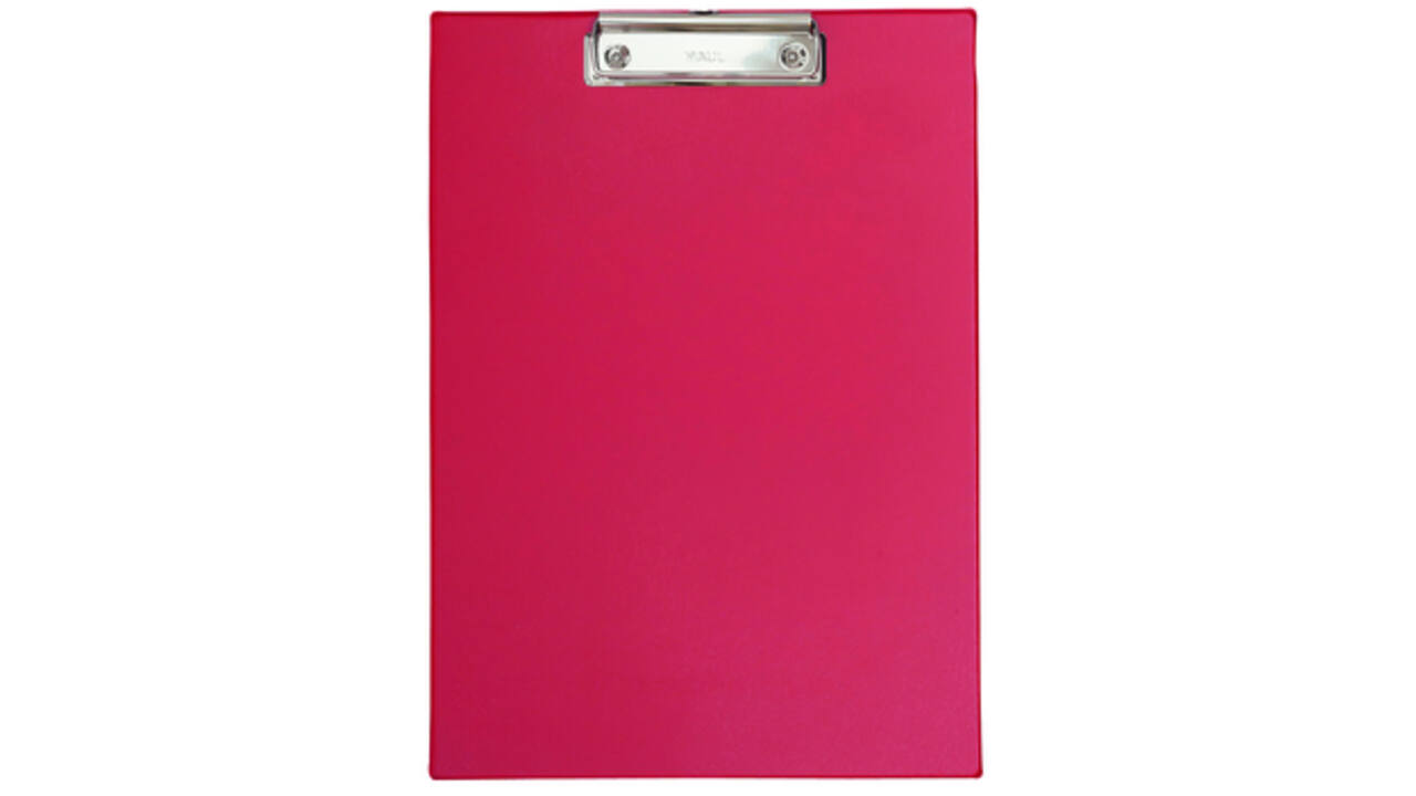Klembord MAUL A4 staand PVC rood
