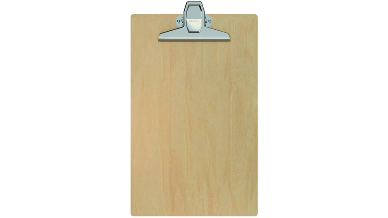 Klembord MAUL Tilia A4 staand hout 0.5 cm