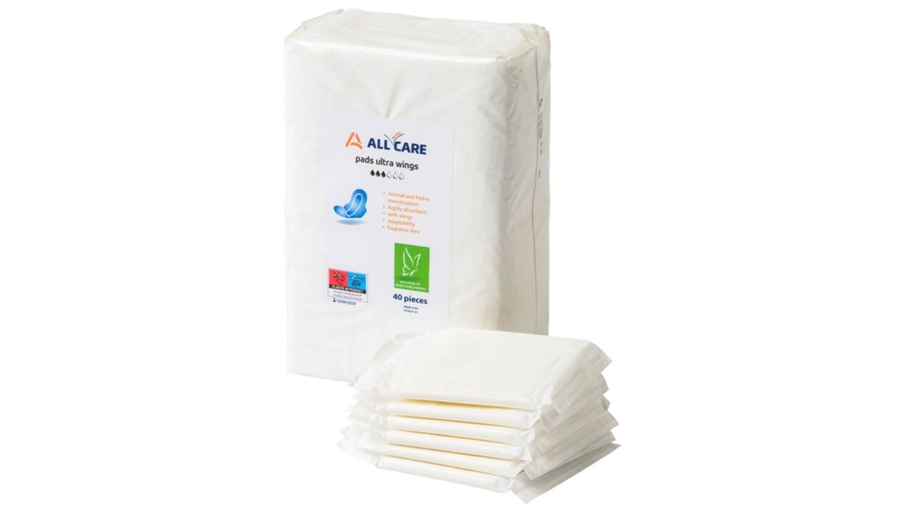 Maandverband MediQo-line Ultra Wings (6 x 40 stuks)