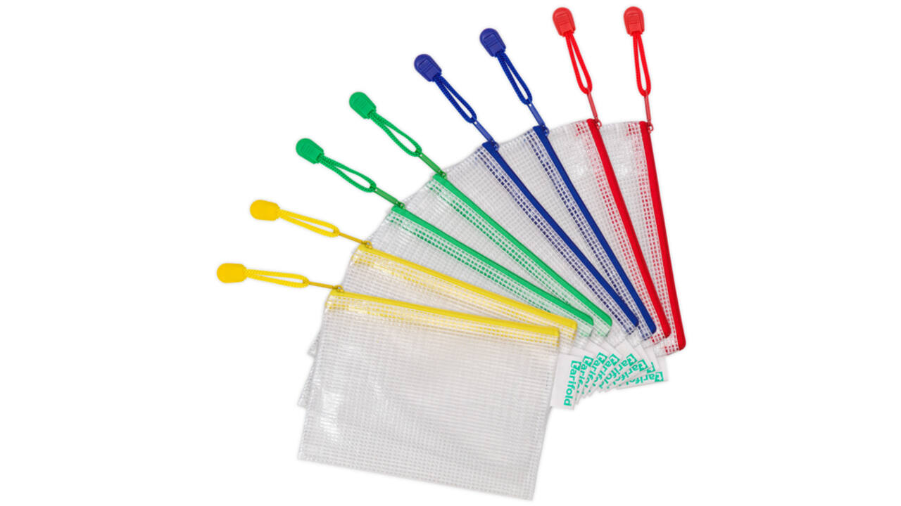Opbergtas Djois met rits A6 assorti