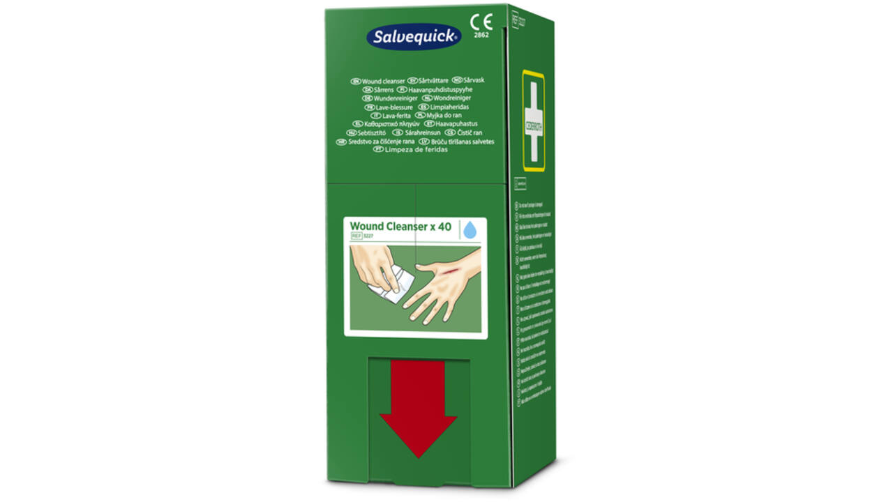 Wondreinigingsdoekjes Salvequick 40 stuks