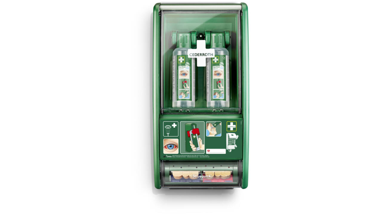 Oogwas station Cederroth 2x 500ml