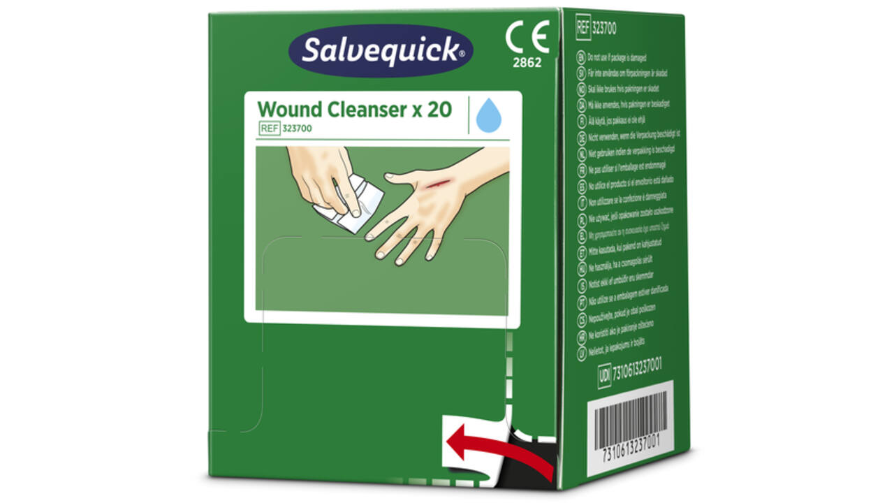 Wondreinigingsdoekjes Salvequick 20 stuks