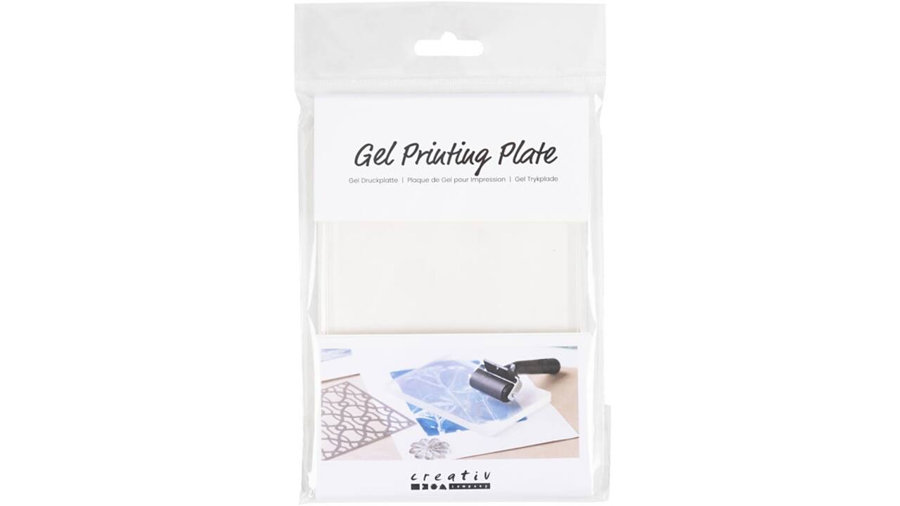 Gel drukplaat Creativ Company 12.7x17.8x1cm