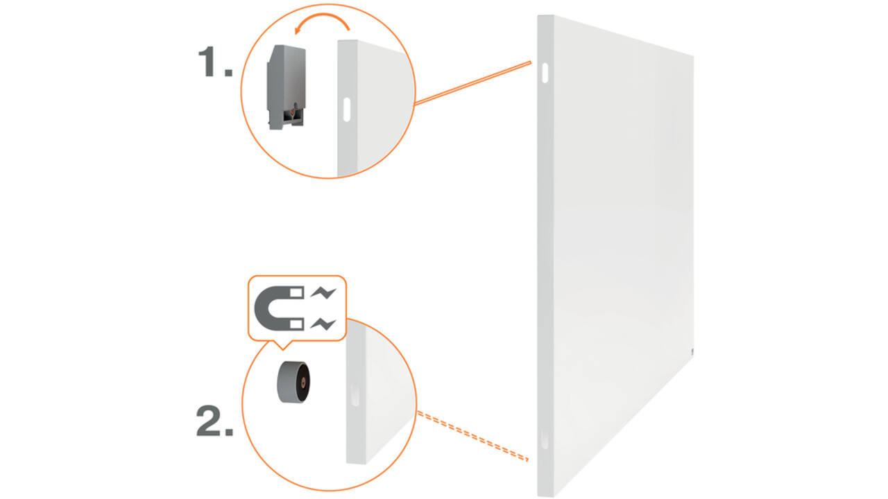 Whiteboard Nobo Infinity randloos 60x90cm