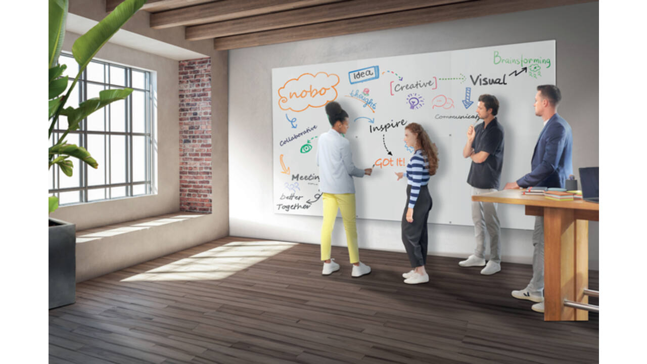 Whiteboard Nobo Infinity randloos 60x90cm