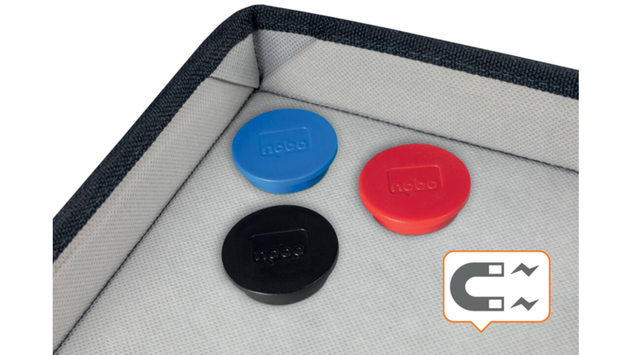 Whiteboard accessoire kit Nobo in draagtas