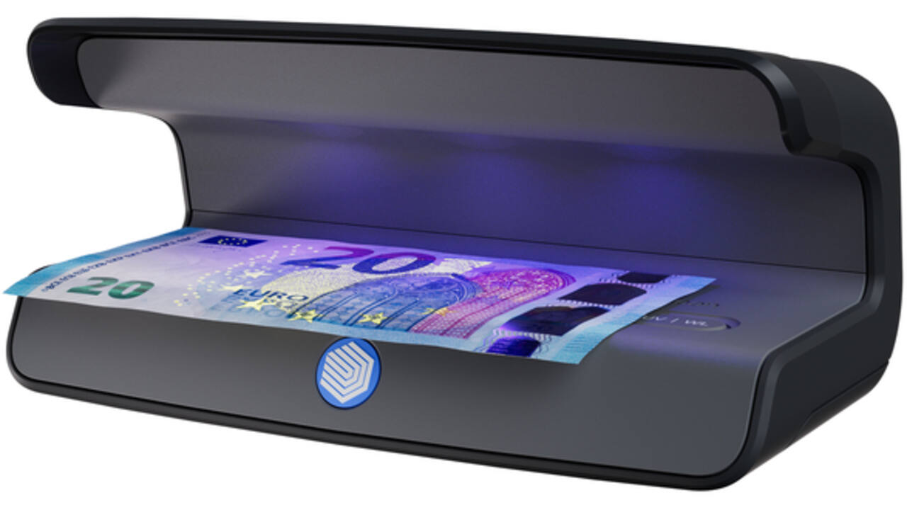 Valsgeld detector Safescan 75 UV LED zwart