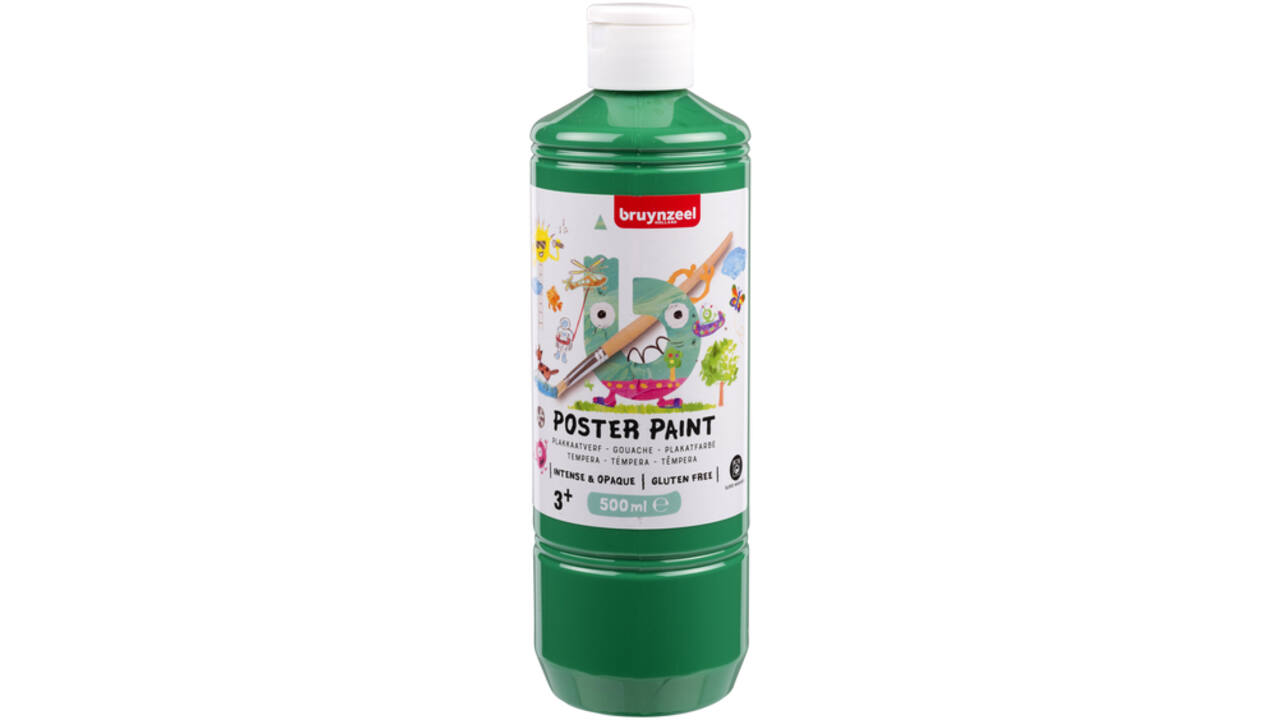 Plakkaatverf Bruynzeel fles à 500ml groen