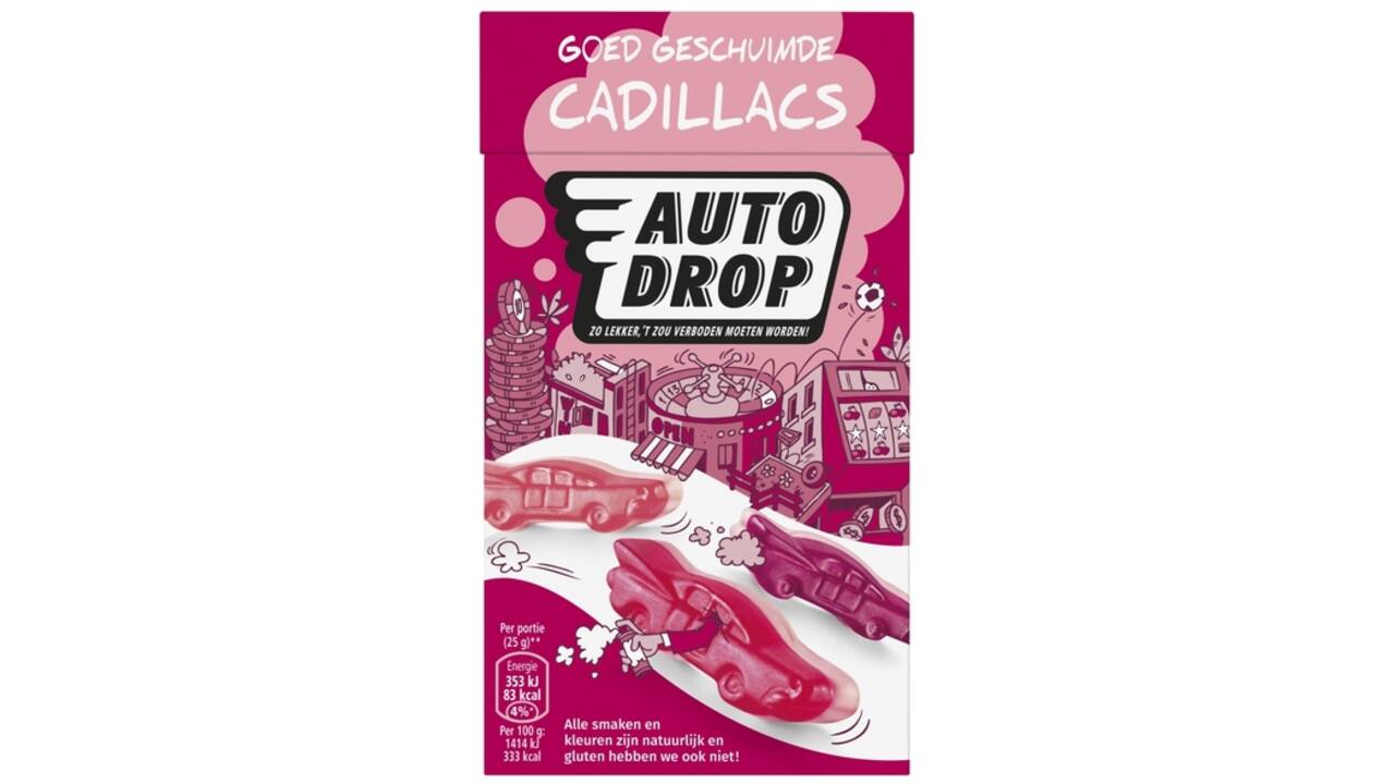 Autodrop geschuimde Cadillacs pak 235gr