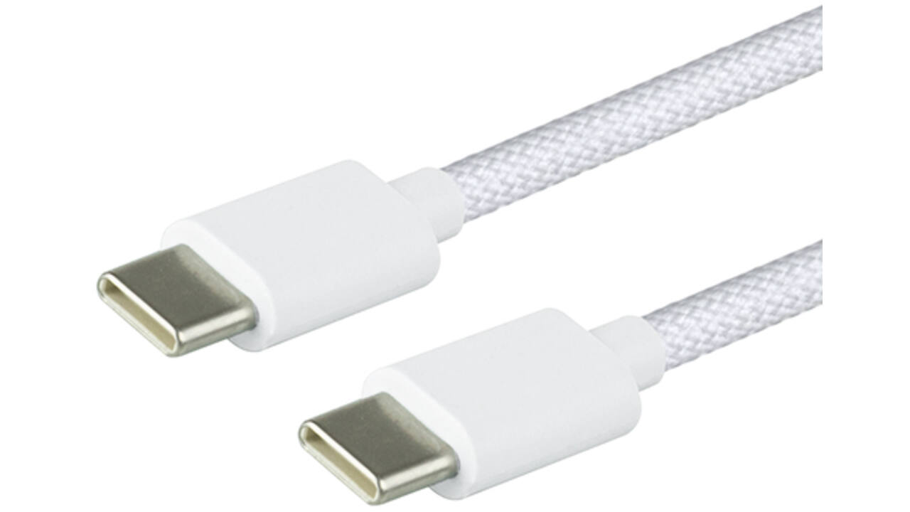 Kabel Green Mouse USB-C to USB-C data Woven 2m