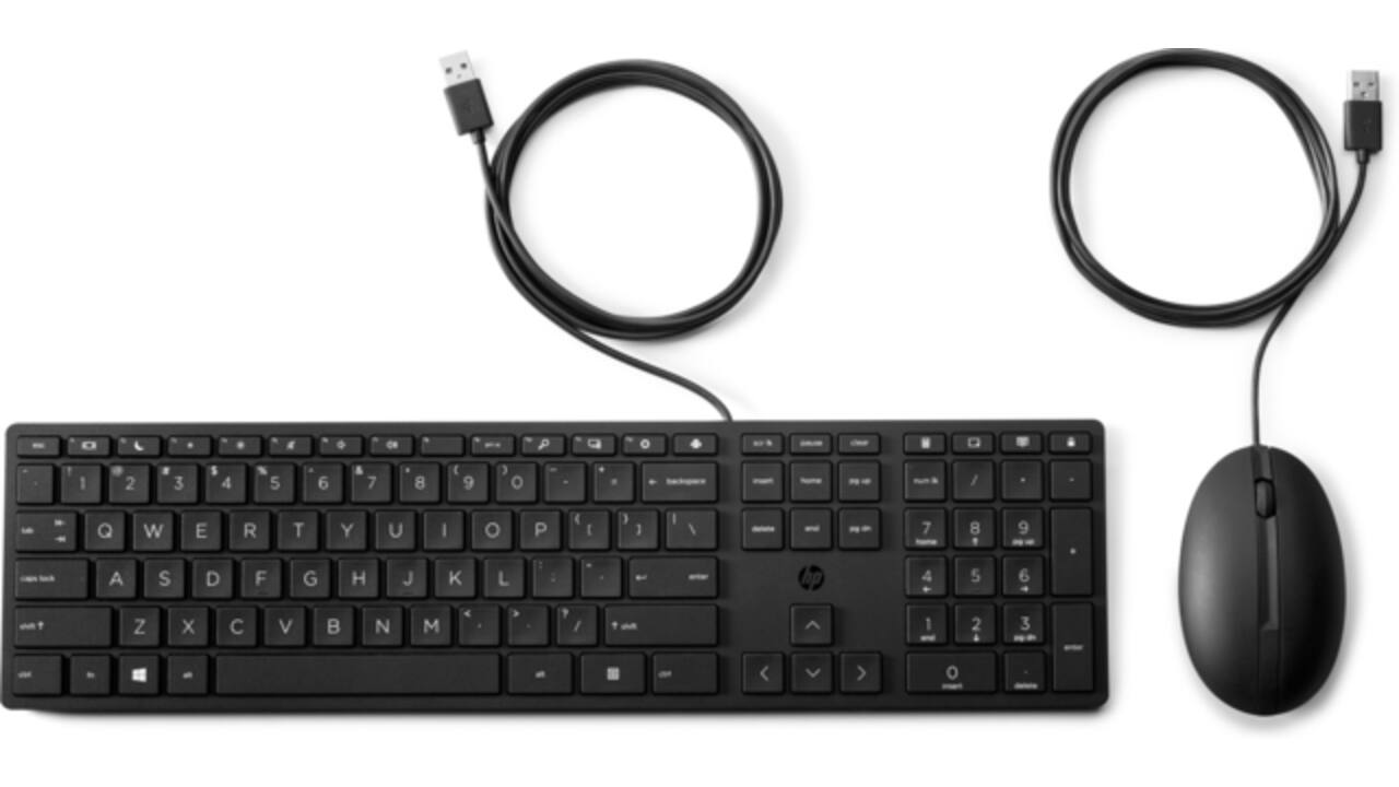 Toetsenbord + muis HP 320MK bedraad