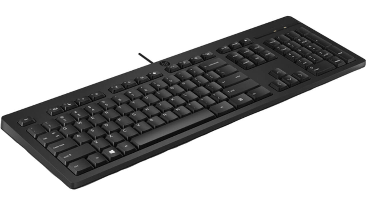 Toetsenbord HP 125 USB bedraad