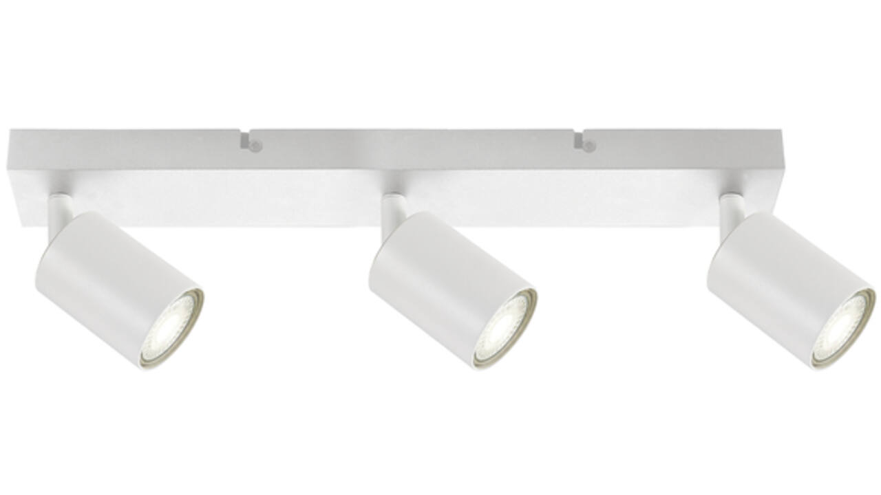 Plafondspot Integral Siena 3 spot IP20 GU10 wit