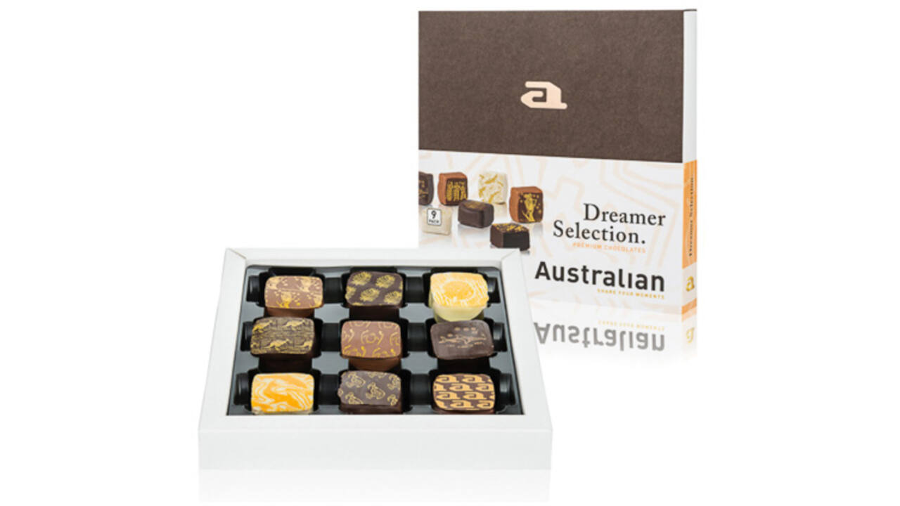 Chocolade bonbons Australian Dreamer Selection 9-pack