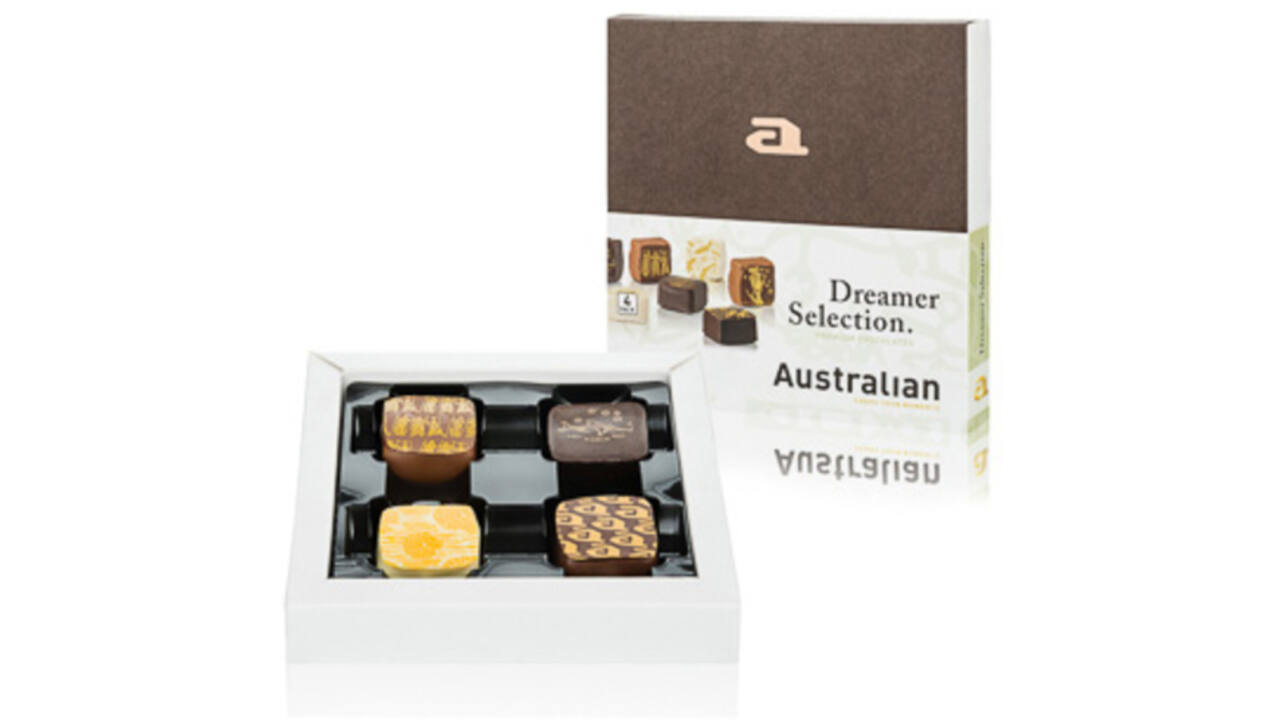 Chocolade bonbons Australian Dreamer Selection 4-pack