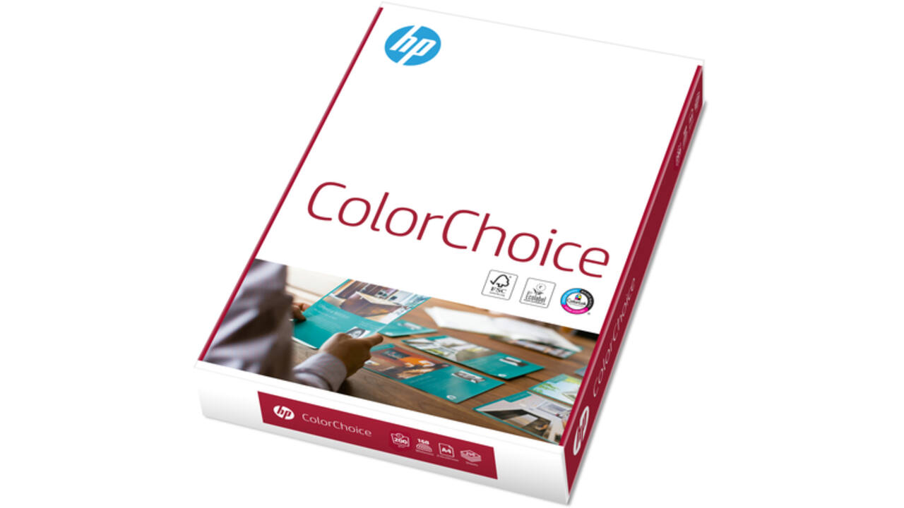 Kleurenlaserpapier HP Color Choice A4 200gr wit 250vel