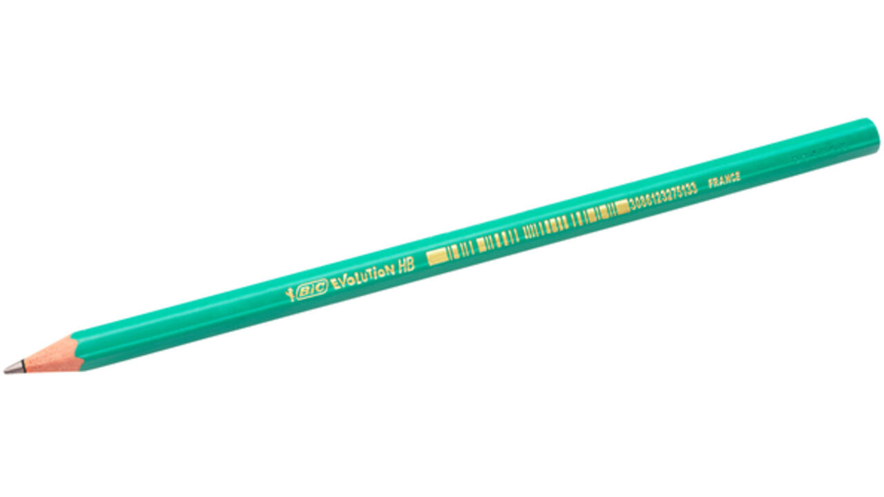 Potlood Bic Evolution ecolutions original zeshoekig HB 4 stuks