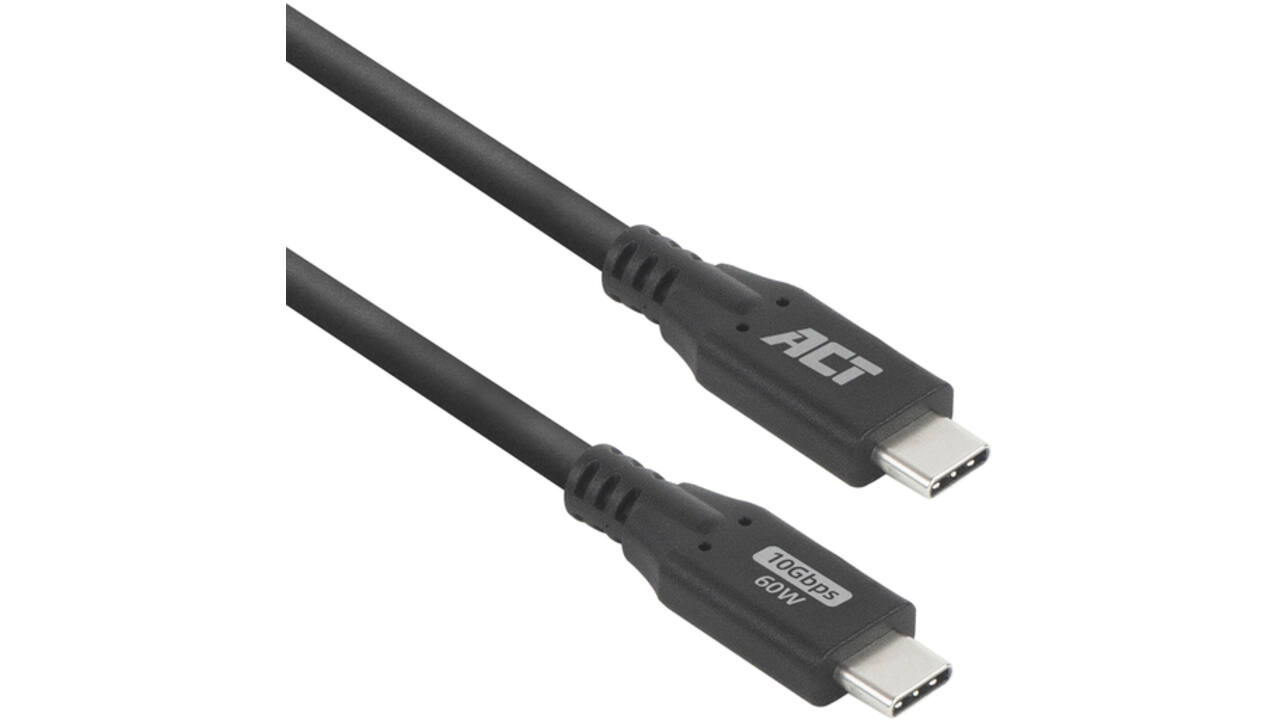 Kabel ACT USB-C 3.0 10Gbps 60W USB 1 meter