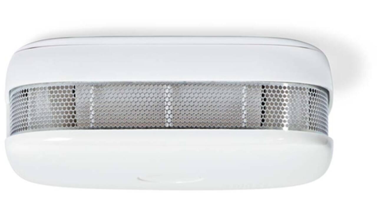 Rookmelder Nedis Smartlife Wifi 10 jaar sensor wit