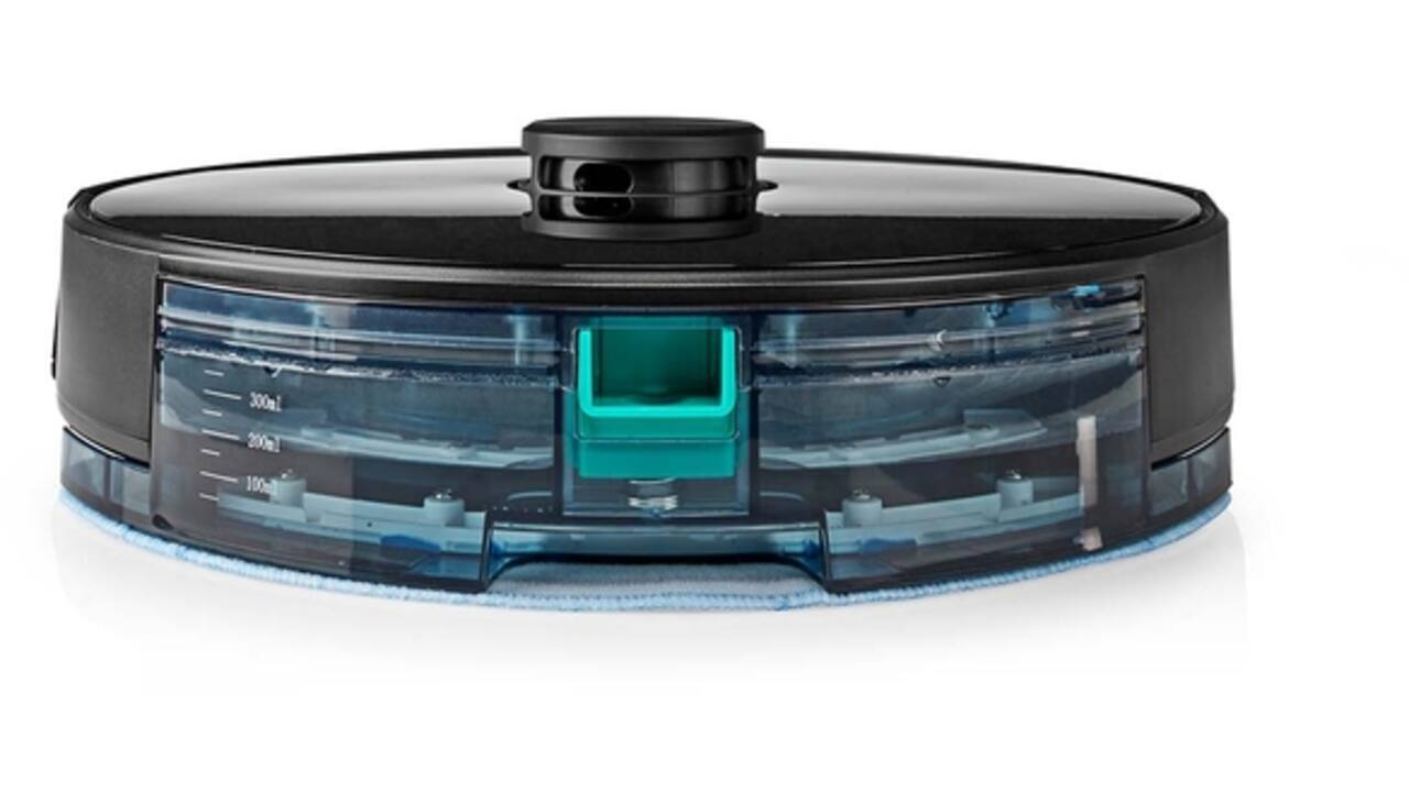 Robotstofzuiger Nedis Smartlife wifi laser 3-in-1 zwart