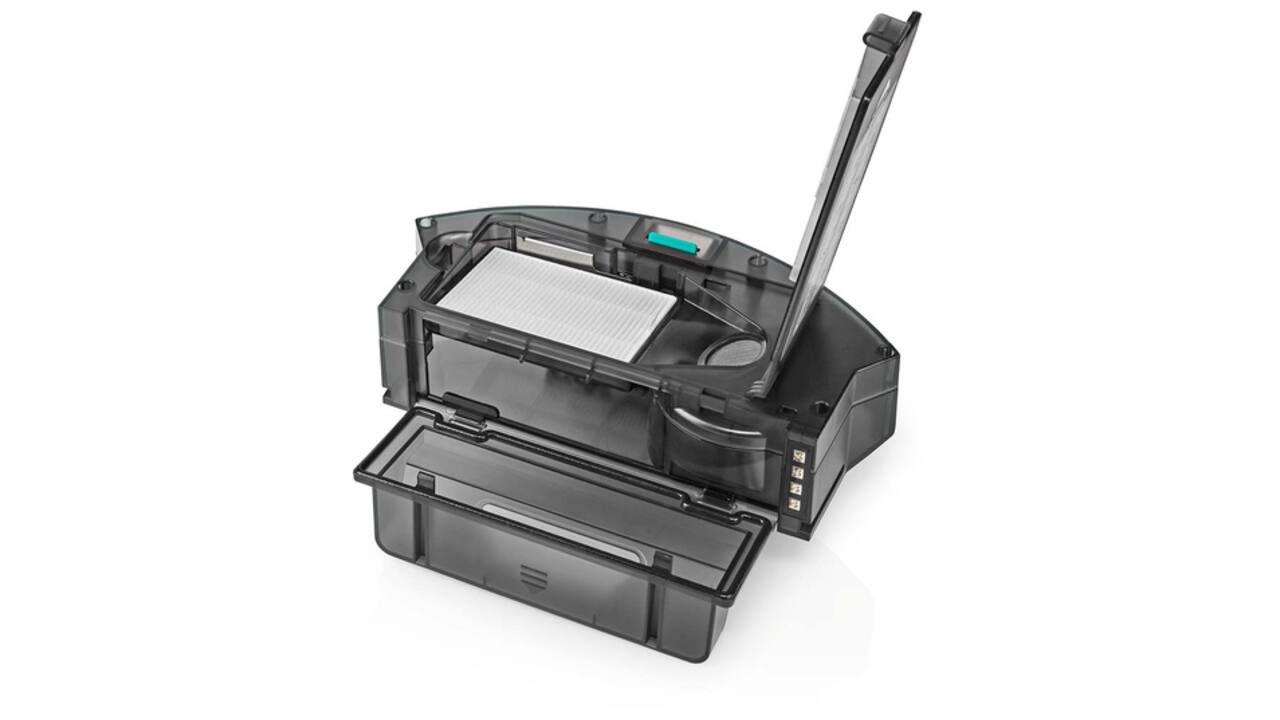 Robotstofzuiger Nedis Smartlife wifi laser 3-in-1 zwart