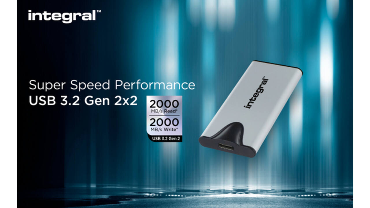 SSD Integral SlimXpress Portable USB-C 1TB