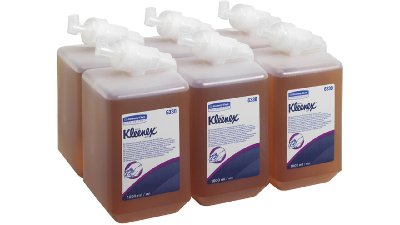 Handzeep Kleenex Ultra vloeibaar amber 1000ml 6330