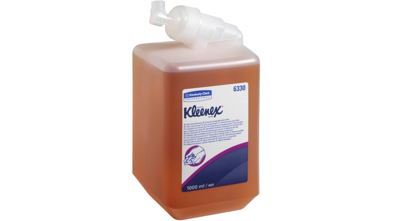 Handzeep Kleenex Ultra vloeibaar amber 1000ml 6330