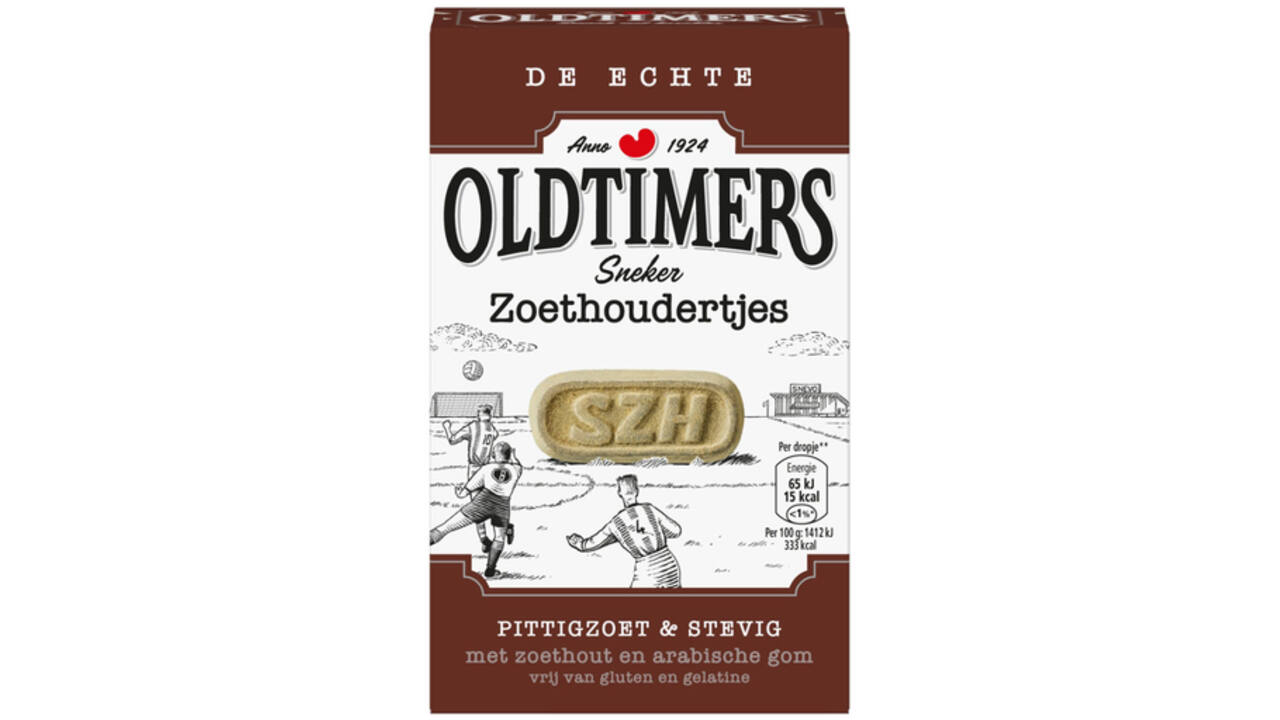Drop Oldtimers Sneker zoethoudertjes doos 235gr