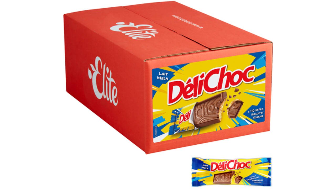 Koekjes Elite délichoc melk 110 stuks