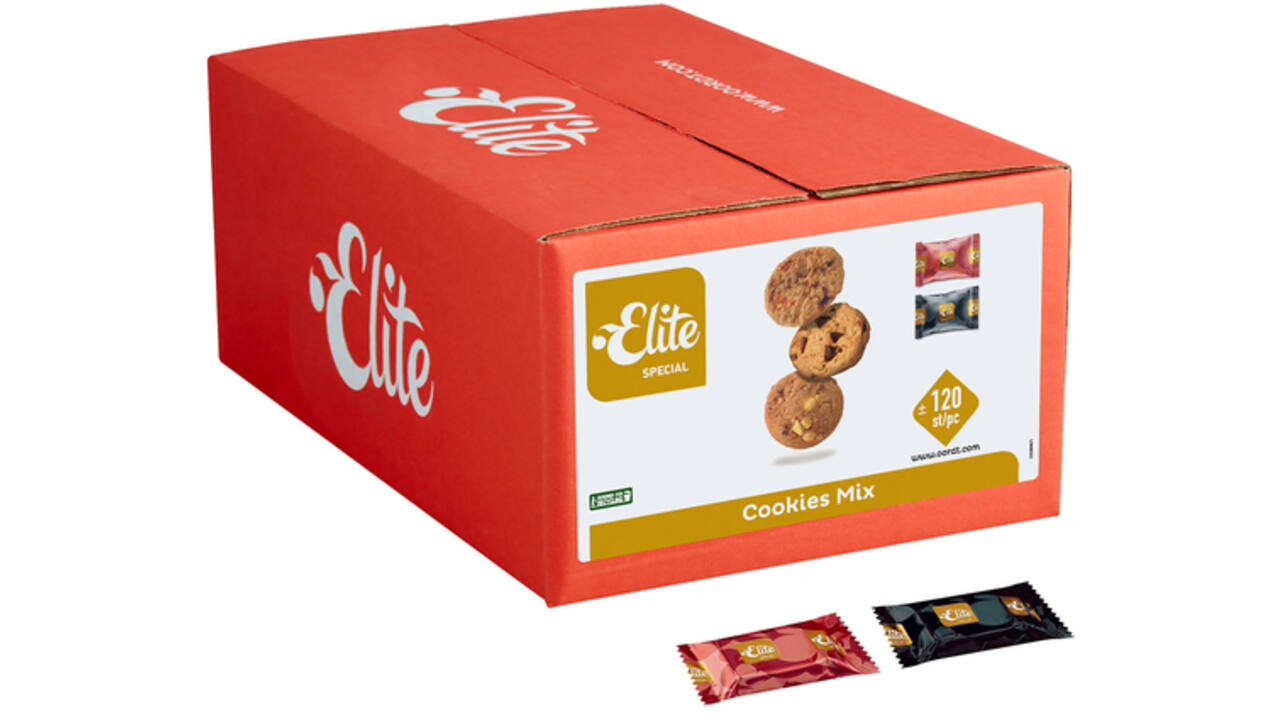 Koekjes Elite cookies mix 120 stuks