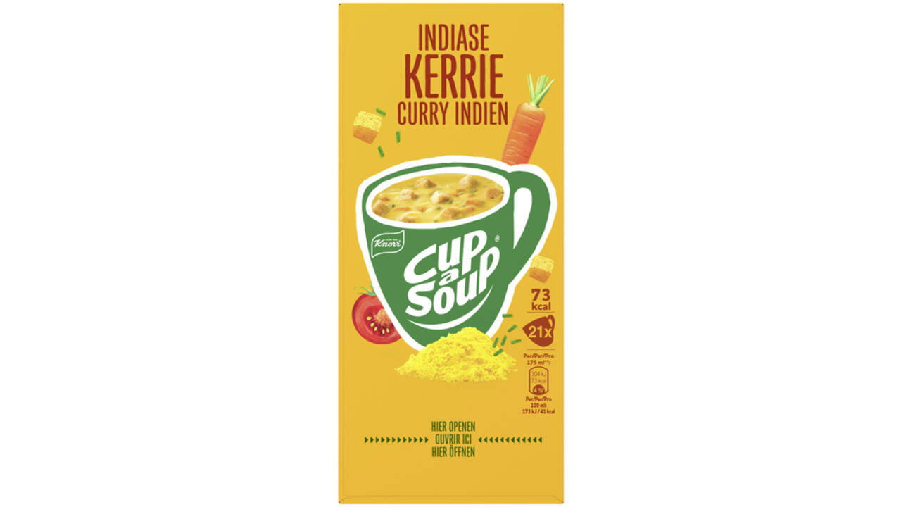 Cup-a-Soup Knorr Indiase kerrie 21x175ml
