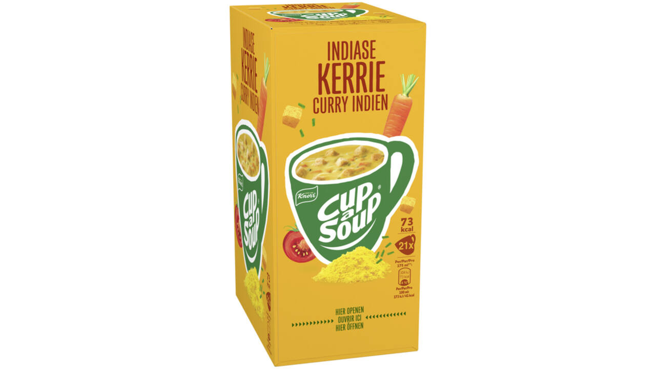 Cup-a-Soup Knorr Indiase kerrie 21x175ml